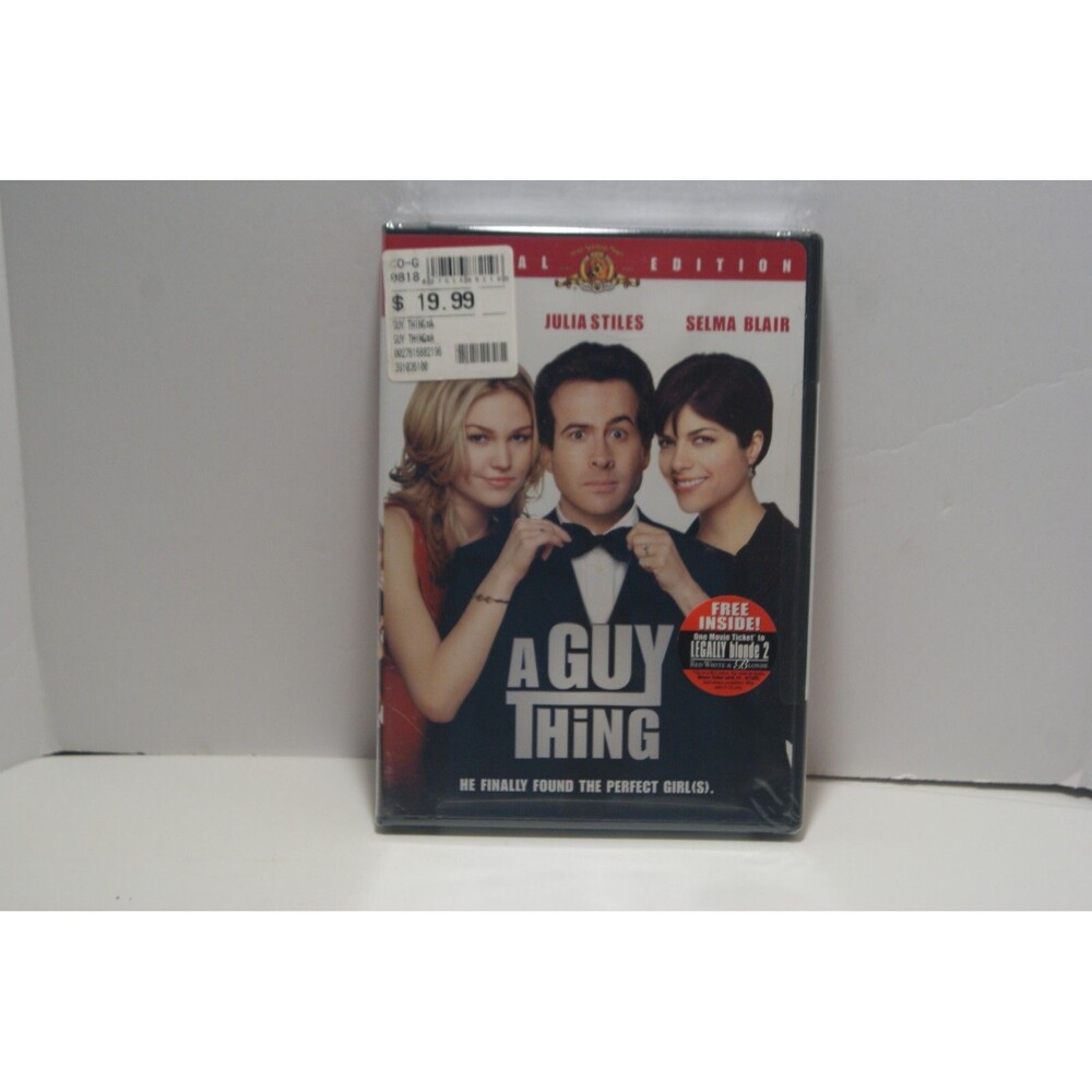 A Guy Thing (DVD 2003) Jason Lee, Julia Stiles, Selma Blair - Brand New / Sealed
